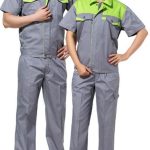 L/S 150G WORK 2 PCS COVERALL
