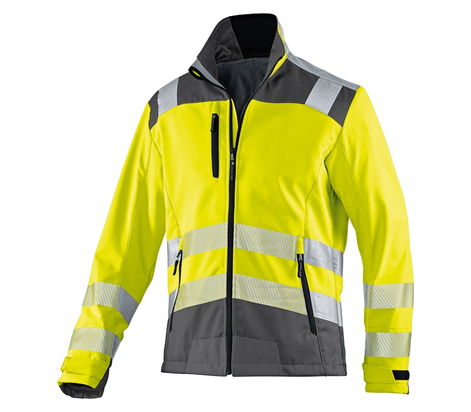1507_8427-3497_12-1.jpg FULL ZIP HI VIS POLAR FLEECE WITH TAPE - Image 1