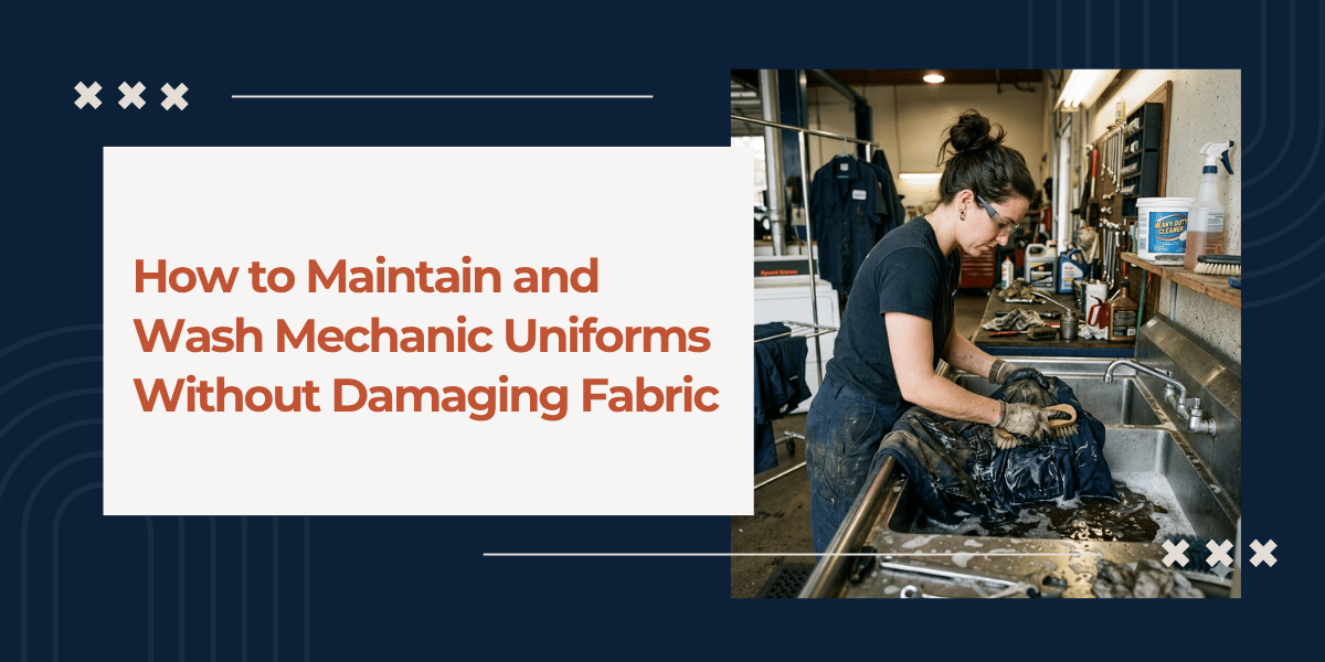 How to Maintain and Wash Mechanic Uniforms