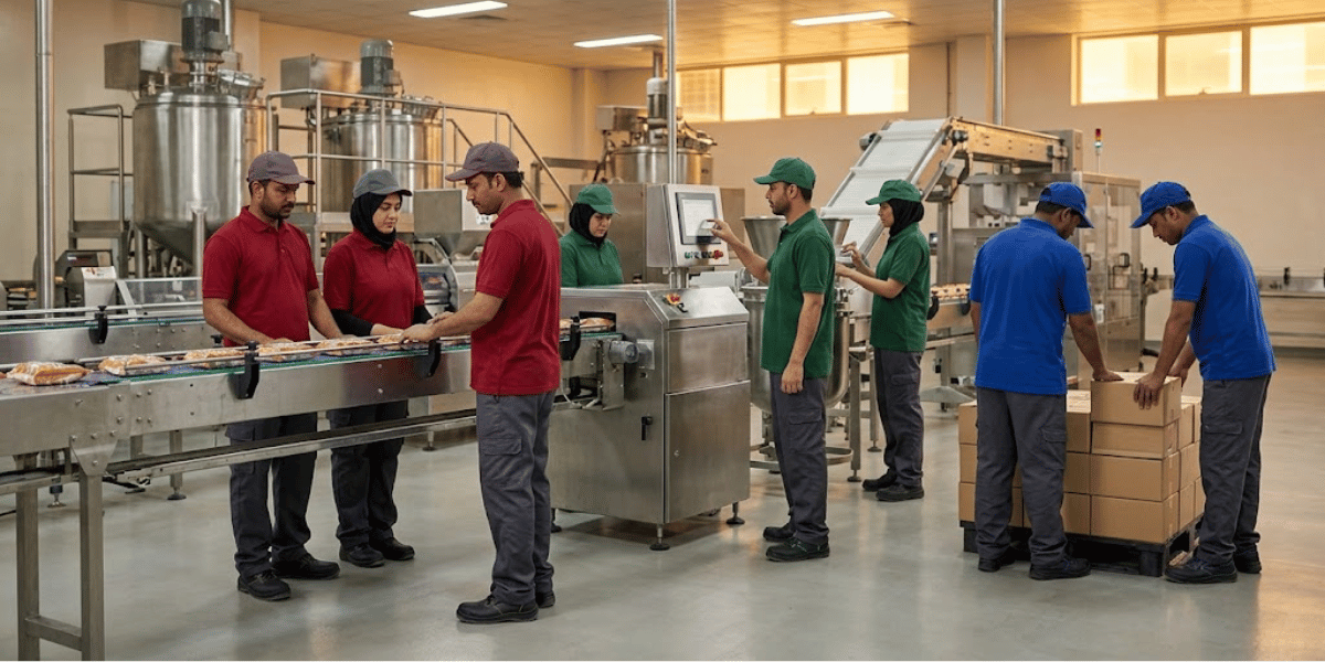 Polyster-Cotton Uniforms for UAE Food Companies