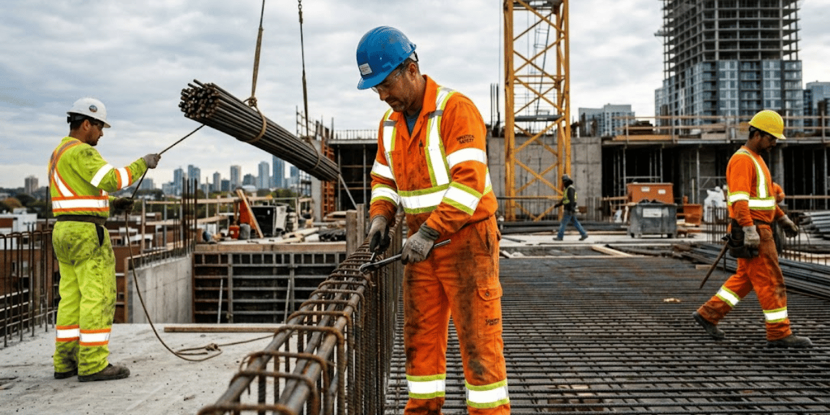 Reflective Tape in Industrial Uniforms 