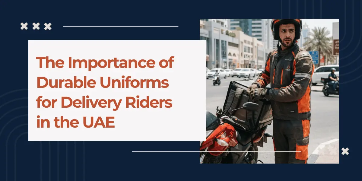 Importance of Durable Uniforms for Delivery Riders