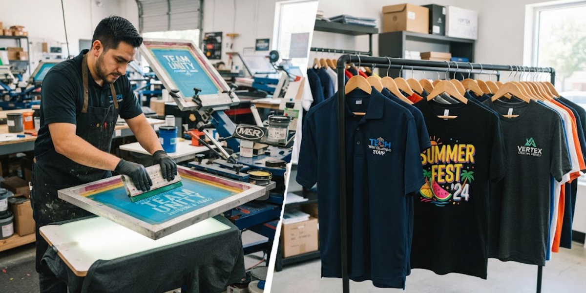 Custom Apparel Printing Methods - Screen Printing